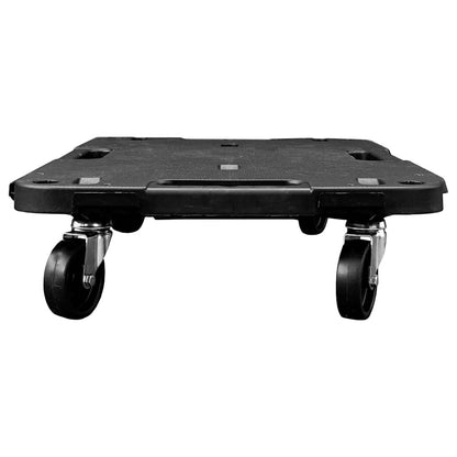 151831 vidaXL Transport Trolley Black 58x38x12 cm PP 4
