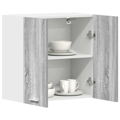 vidaXL Hanging Cabinet Lyon Grey Sonoma 60x31x60 cm Engineered Wood 4