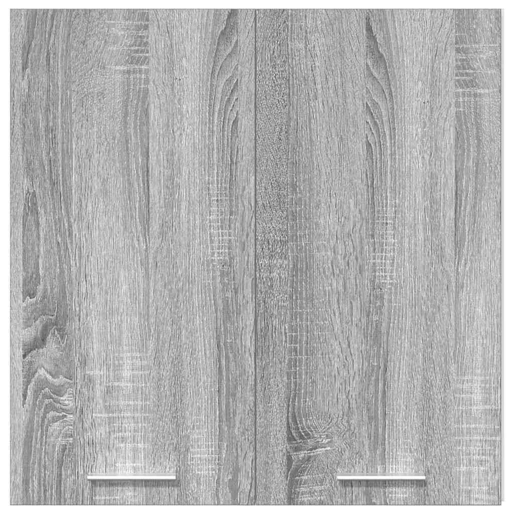 vidaXL Hanging Cabinet Lyon Grey Sonoma 60x31x60 cm Engineered Wood 6