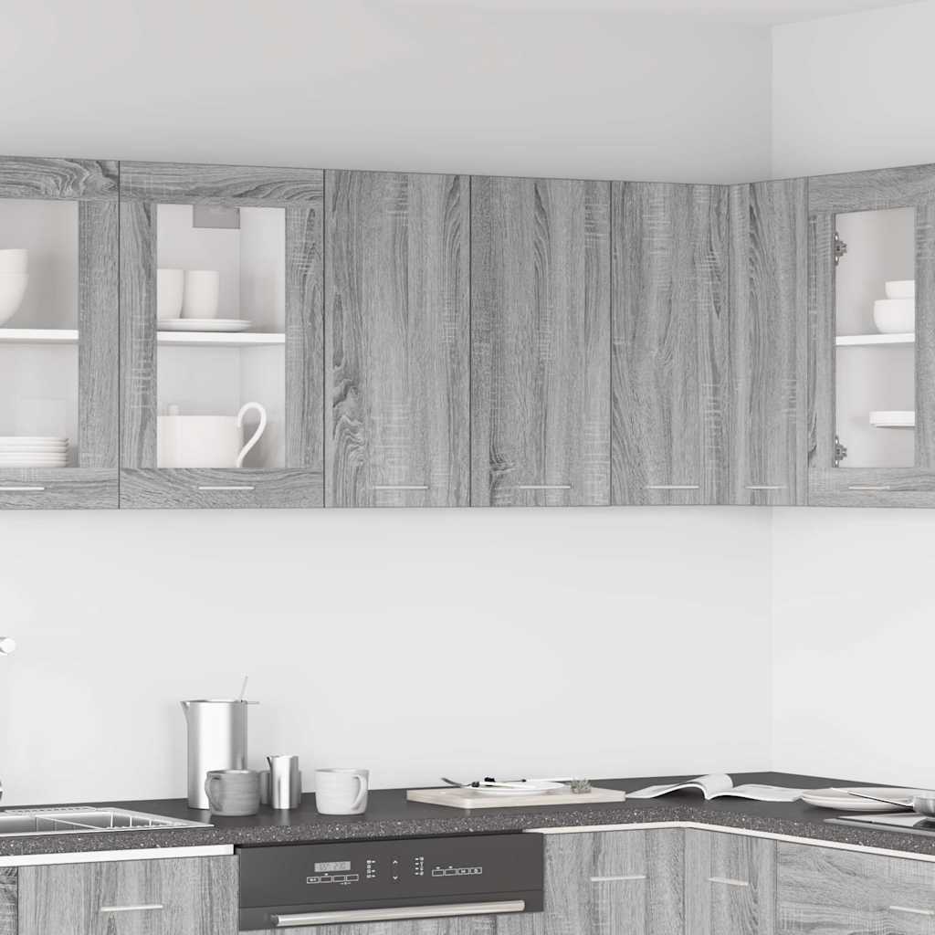 vidaXL Hanging Cabinet Lyon Grey Sonoma 60x31x60 cm Engineered Wood 1