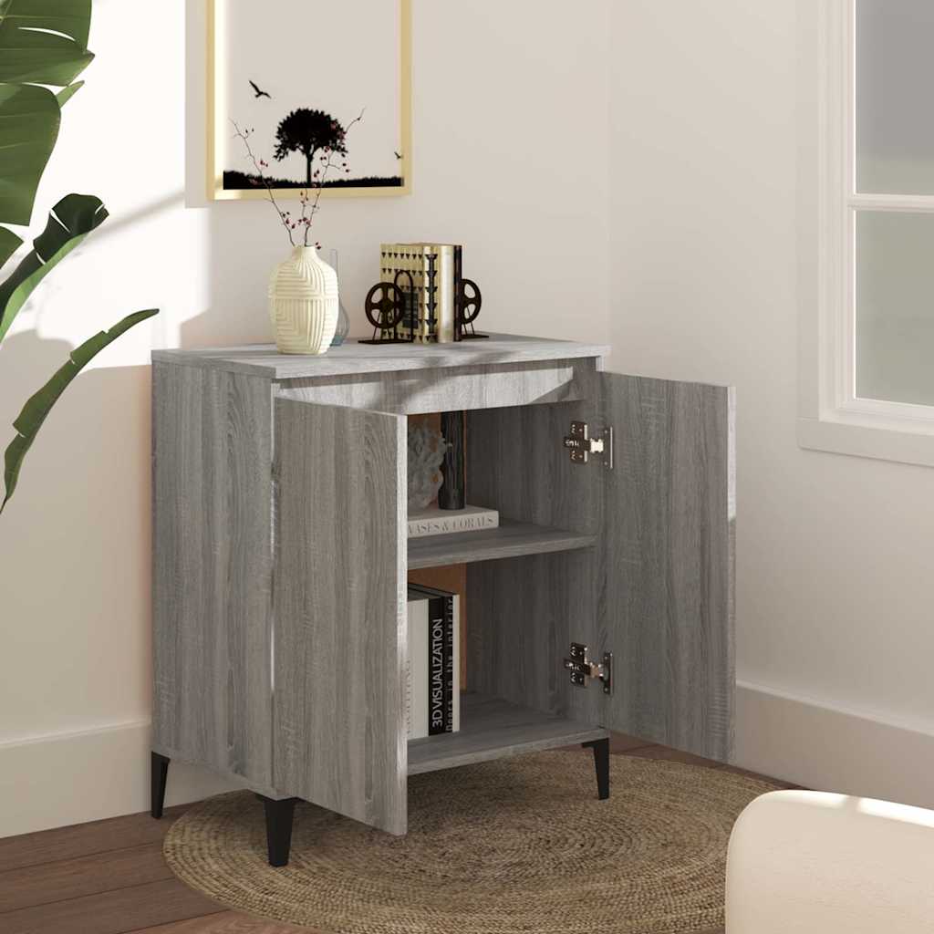Sideboard 60x35x70 cm Engineered Wood Grey sonoma