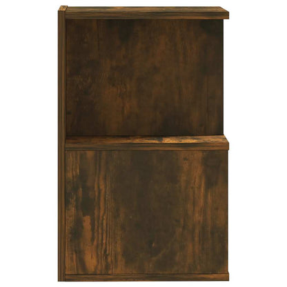 vidaXL Bedside Cabinets 2 pcs Smoked Oak 35x35x55 cm Engineered Wood 6