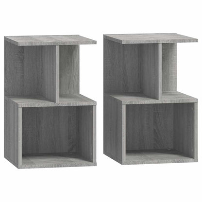 vidaXL Bedside Cabinets 2 pcs Grey Sonoma 35x35x55 cm Engineered Wood 2