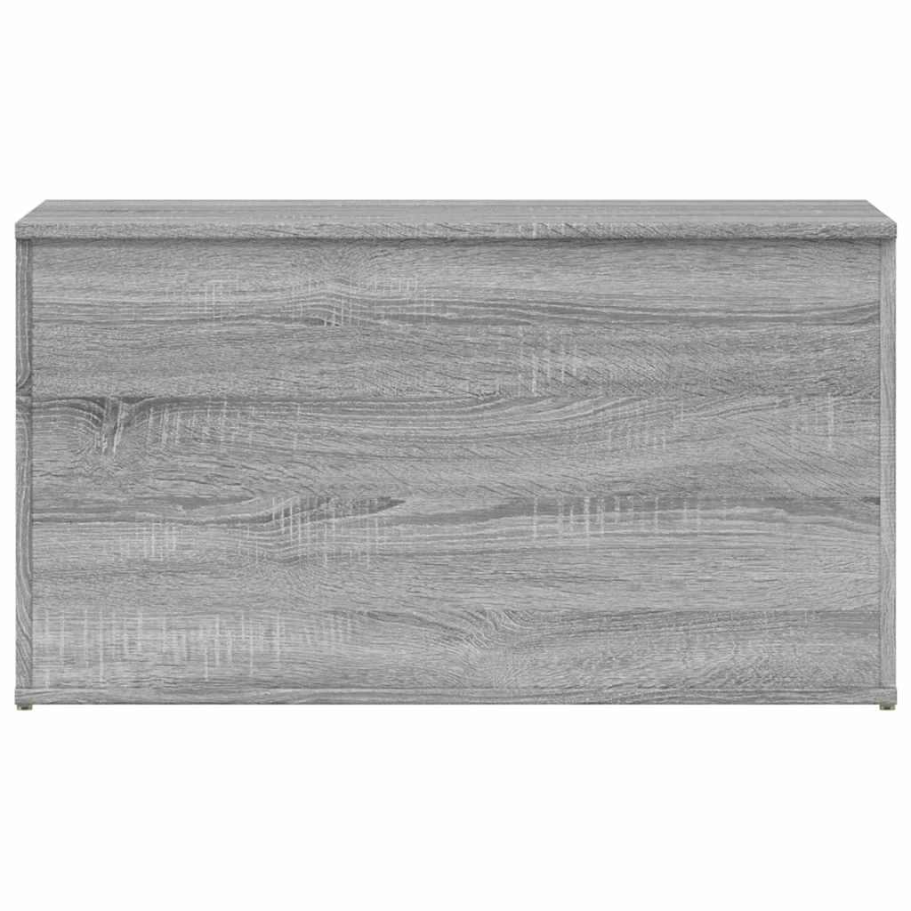vidaXL Storage Chest Grey Sonoma 84x42x46 cm Engineered Wood 4