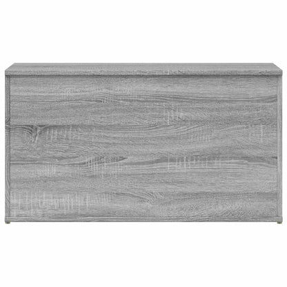 vidaXL Storage Chest Grey Sonoma 84x42x46 cm Engineered Wood 4