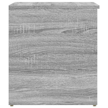 vidaXL Storage Chest Grey Sonoma 84x42x46 cm Engineered Wood 5