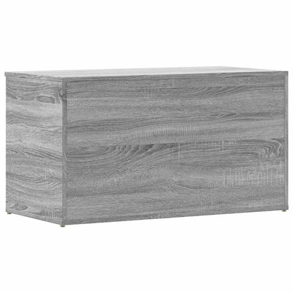 vidaXL Storage Chest Grey Sonoma 84x42x46 cm Engineered Wood 6