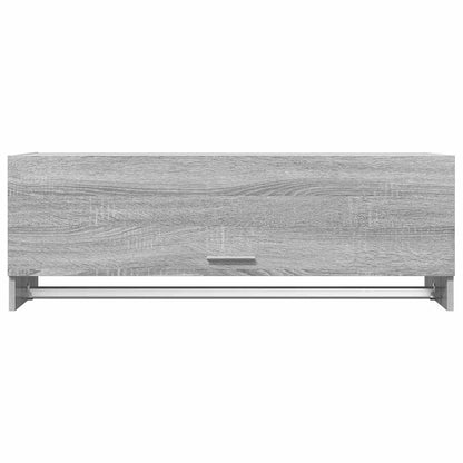 815214 vidaXL Wardrobe Grey Sonoma 100x32,5x35 cm Engineered Wood 5