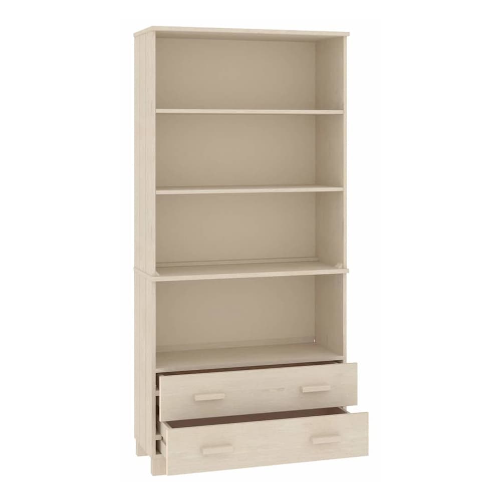 Highboard "HAMAR" Solid Wood Pine Honey brown