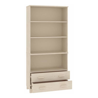 Highboard "HAMAR" Solid Wood Pine Honey brown
