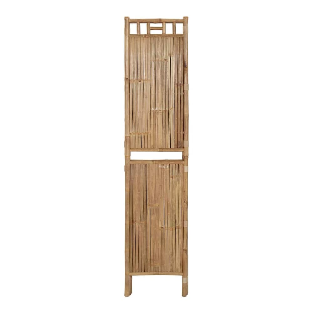 3-Panel Room Divider Bamboo 160 x 180 cm