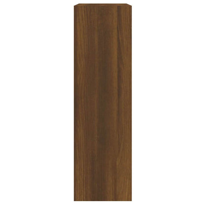 vidaXL Shoe Cabinet Brown Oak 63x24x81 cm Engineered Wood 5