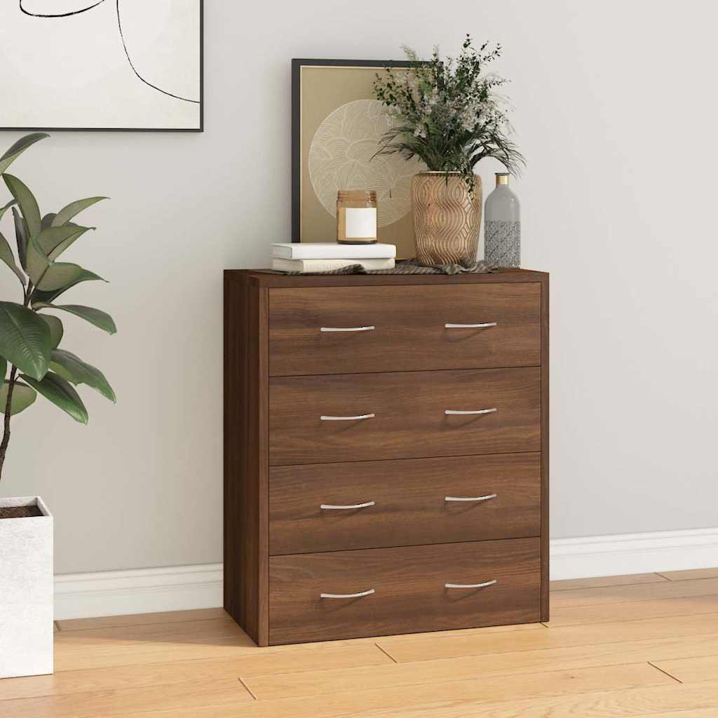 vidaXL Sideboard with 4 Drawers 60x30.5x71 cm