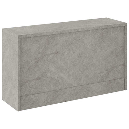 vidaXL Shoe Bench Concrete Grey 80x24x45 cm Engineered Wood 6