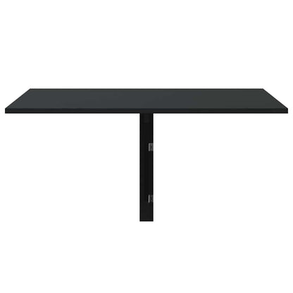 vidaXL Folding Wall Table Black 100x60x56 cm Engineered Wood 4