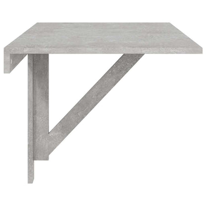 vidaXL Folding Wall Table Concrete Grey 100x60x56 cm Engineered Wood 6