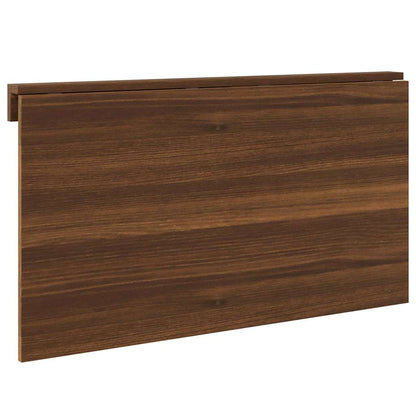 vidaXL Folding Wall Table Brown Oak 100x60x56 cm Engineered Wood 5