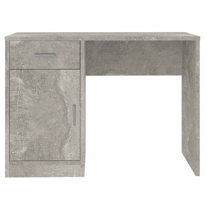vidaXL Desk | Concrete Grey | Engineered Wood | 100cm x 40cm x 73cm | Desk 5