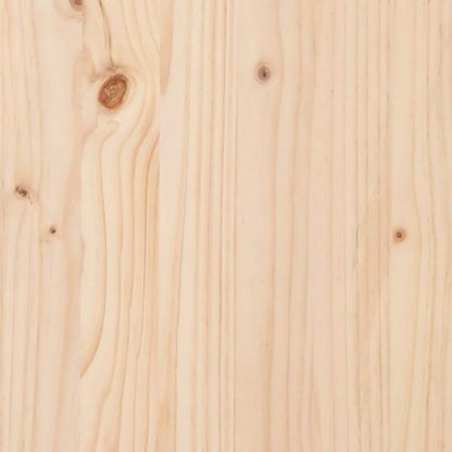 vidaXL Bed Headboard | Natural Wood | Solid Pine Wood | 205.5 x 4 x 100 cm 5