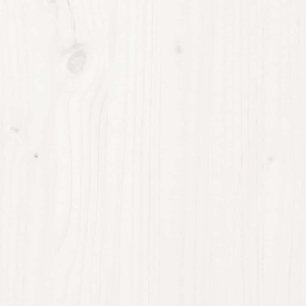 vidaXL Bed Headboard | White | Solid pine wood | Large | Durable | Bed Headboard 5