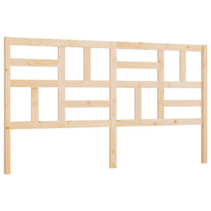 818205 vidaXL Bed Headboard 186x4x104 cm Solid Wood Pine 2