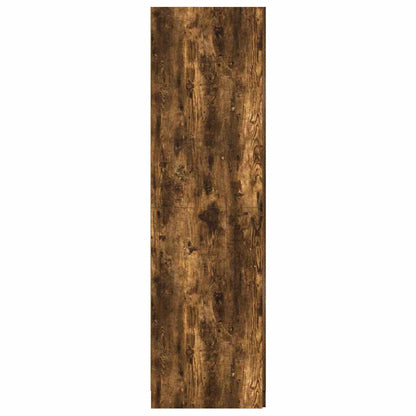 vidaXL Wardrobe Smoked Oak 80x50x180 cm Engineered Wood 6