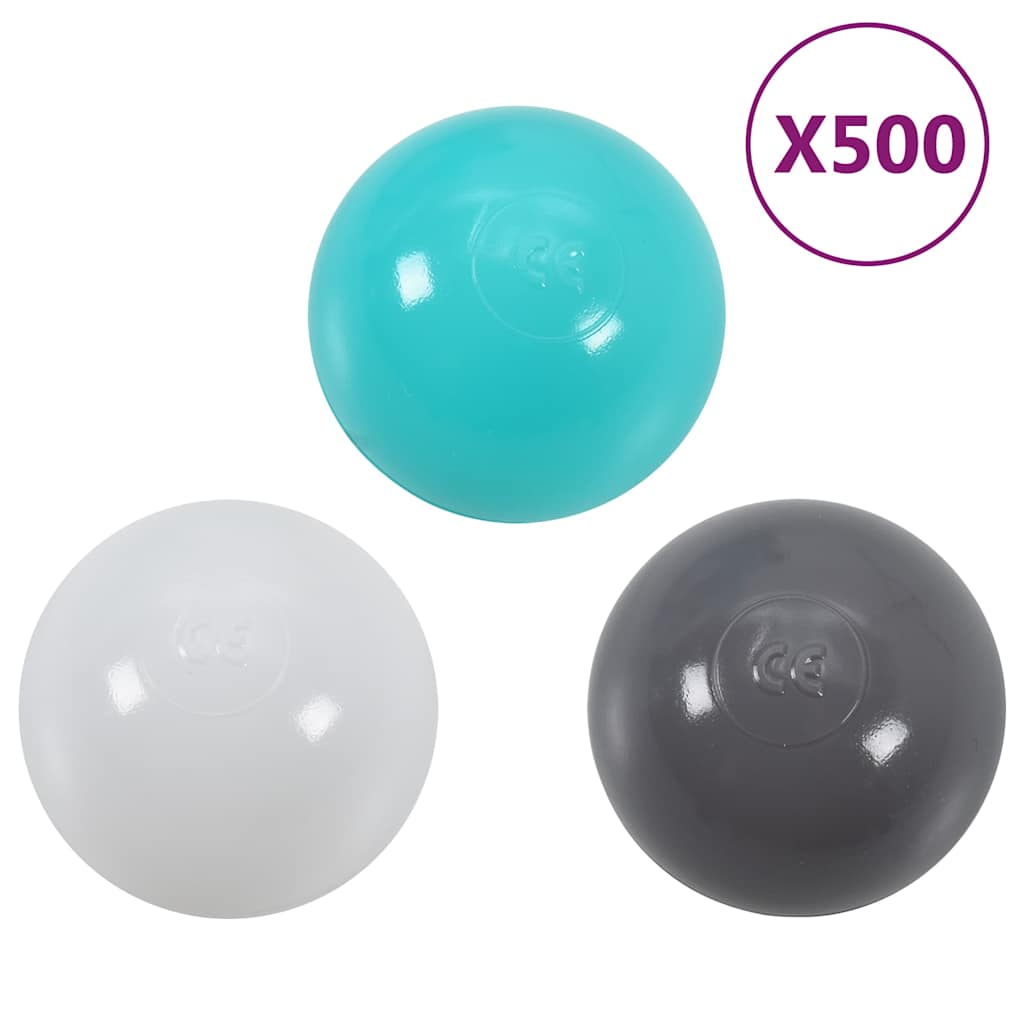 vidaXL Play Balls 500 pcs Multicolour 2