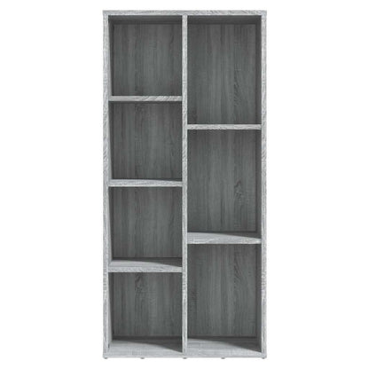vidaXL Book Cabinet Grey Sonoma 50x25x106 cm 6