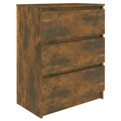 815510 vidaXL Sideboard Smoked Oak 60x35x76 cm Engineered Wood 2