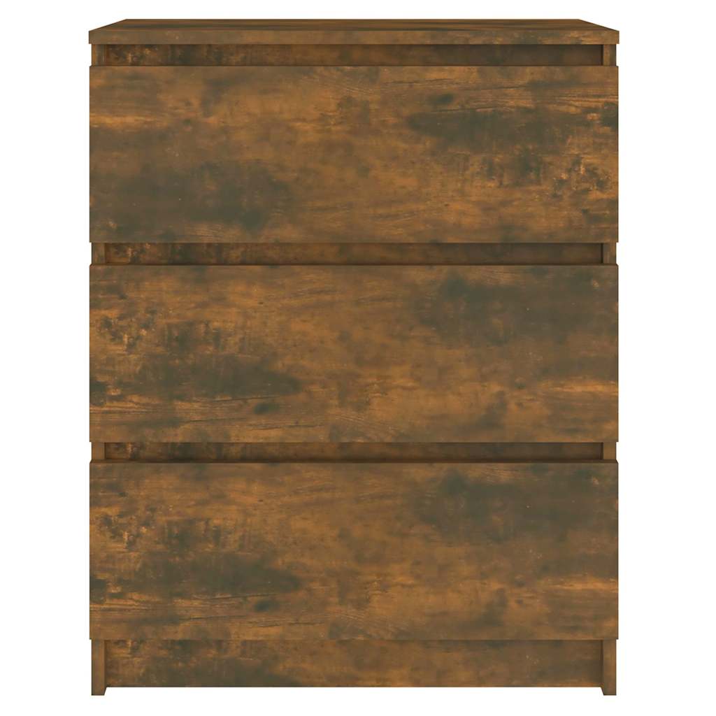 815510 vidaXL Sideboard Smoked Oak 60x35x76 cm Engineered Wood 4