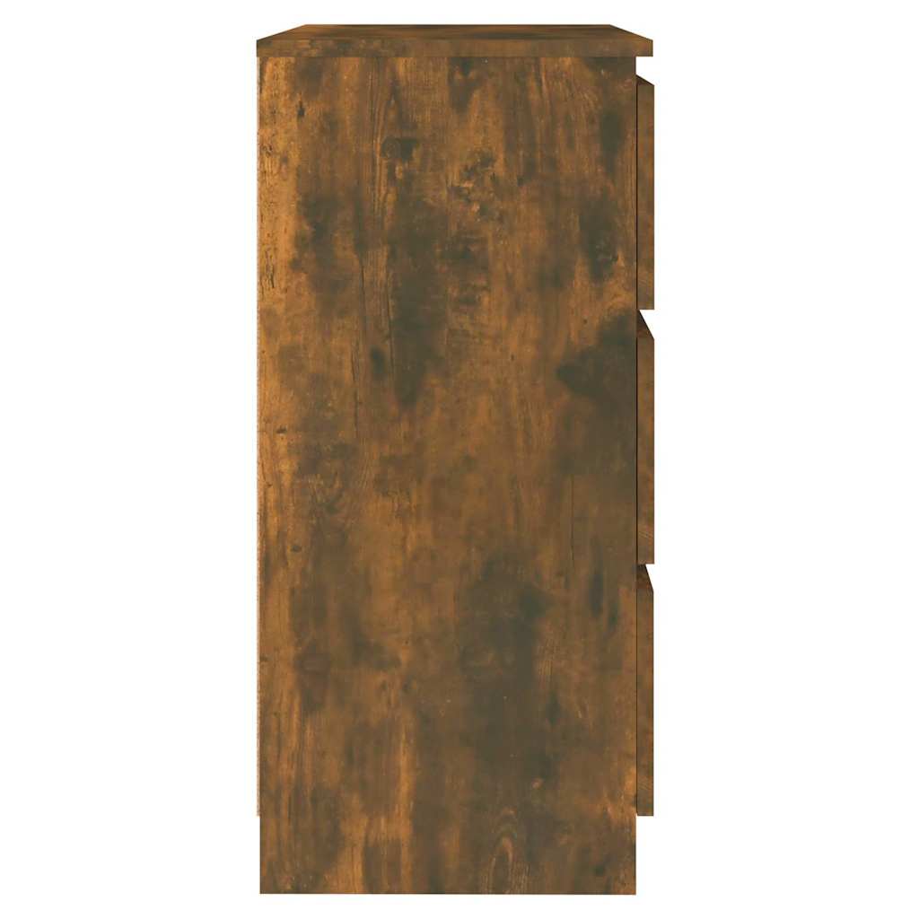 815510 vidaXL Sideboard Smoked Oak 60x35x76 cm Engineered Wood 6
