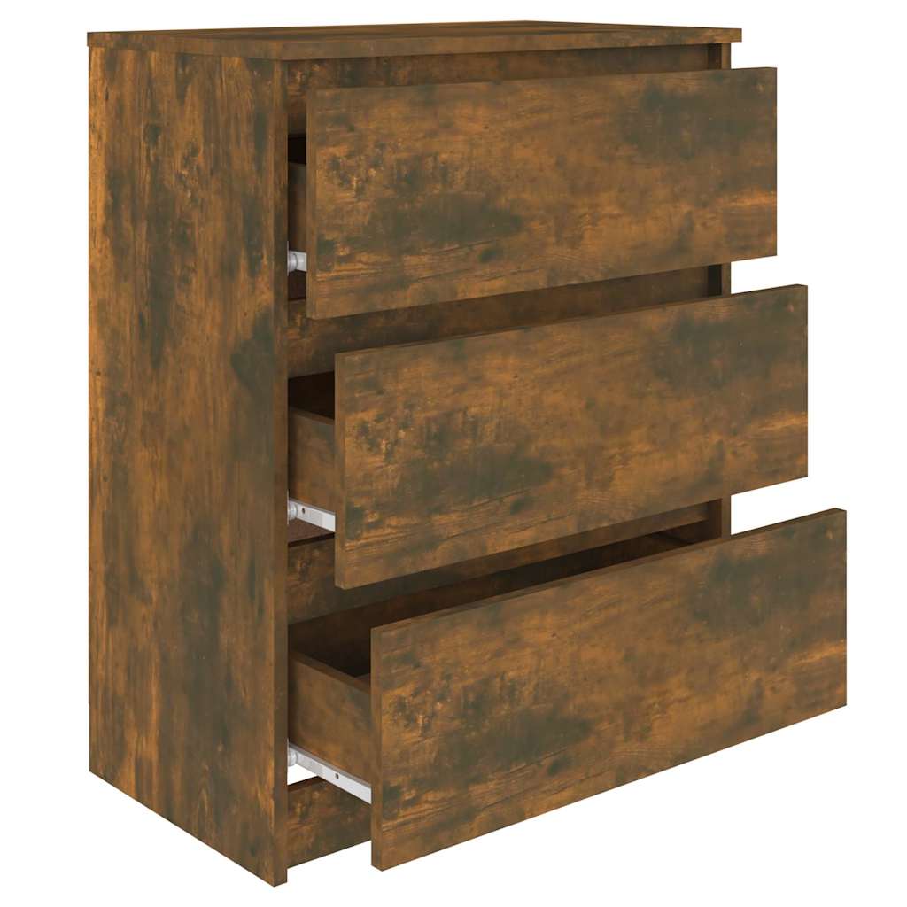 815510 vidaXL Sideboard Smoked Oak 60x35x76 cm Engineered Wood 5