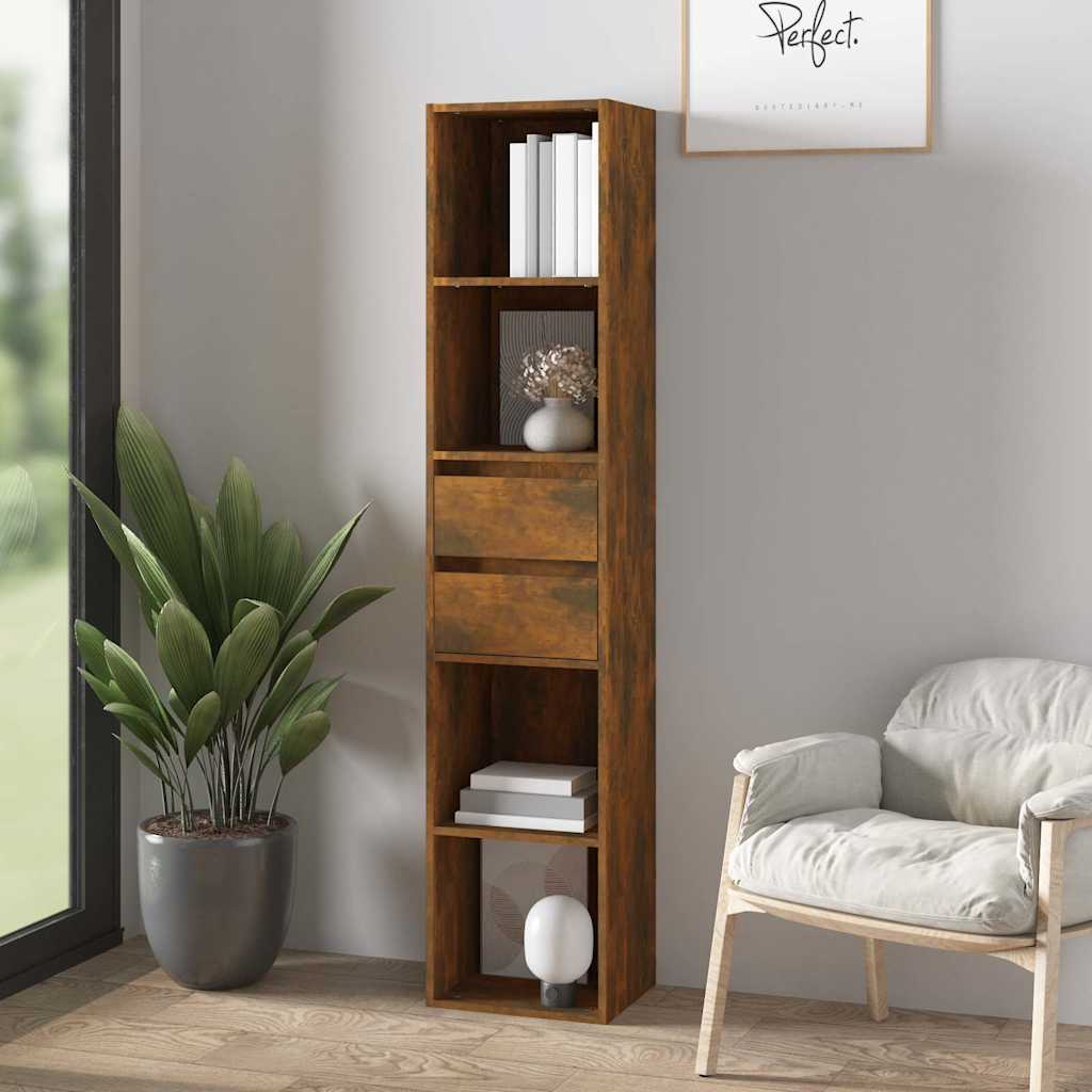 vidaXL Book Cabinet 36x30x171 cm Engineered Wood