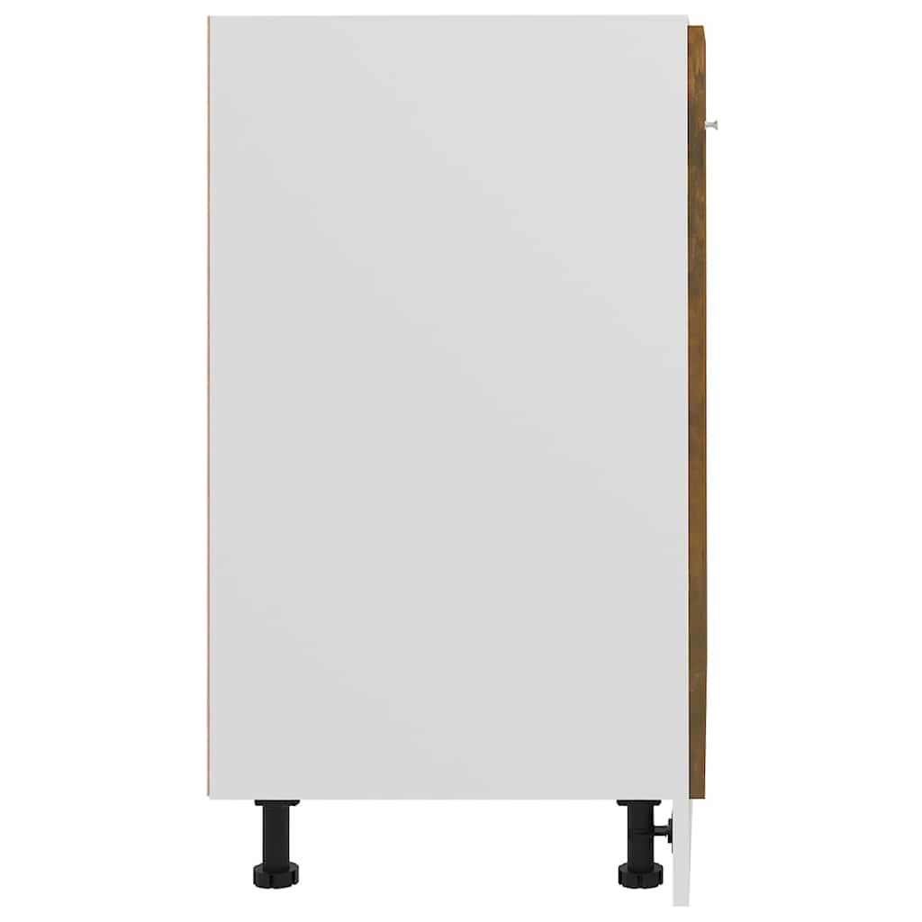 vidaXL Bottom Cabinet Lyon Smoked Oak 60x46x81.5 cm Engineered Wood 6