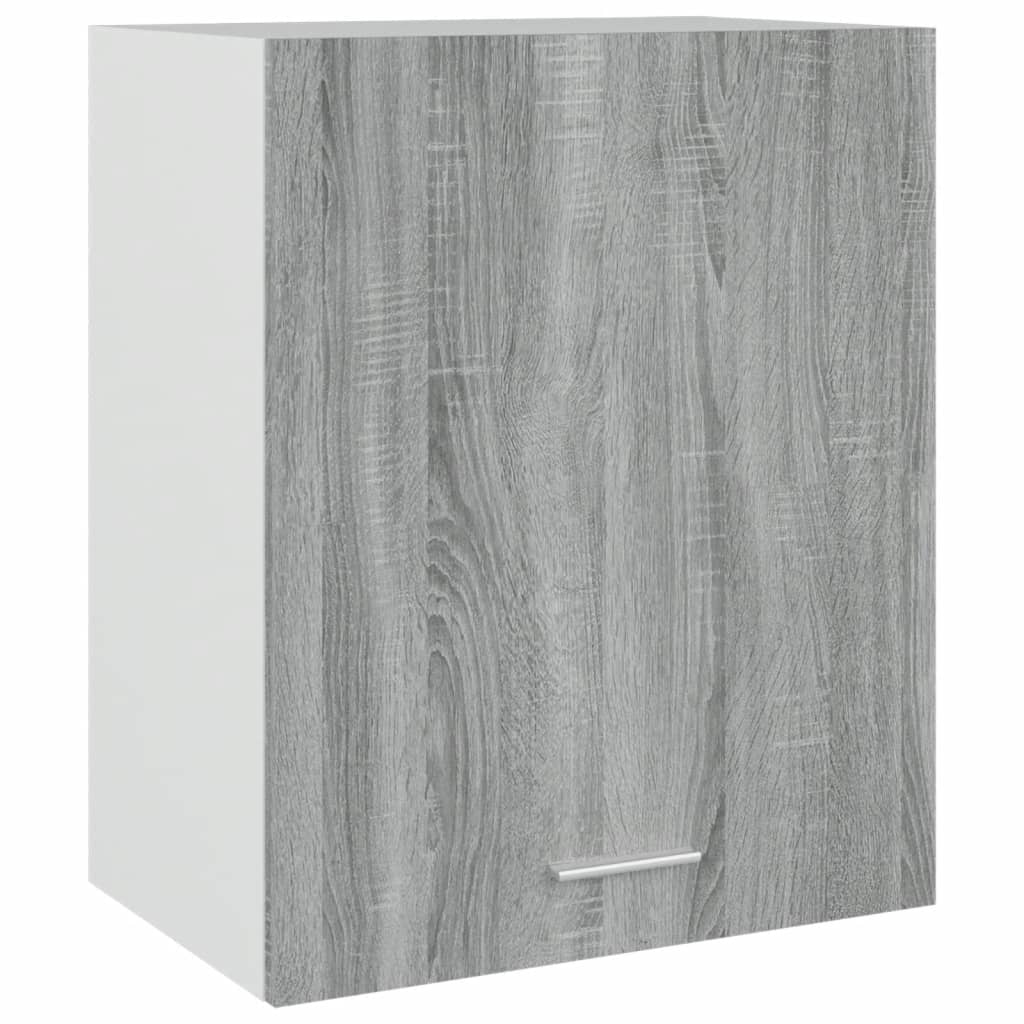 vidaXL Hanging Cabinet Lyon Grey Sonoma 50x31x60 cm Engineered Wood 2
