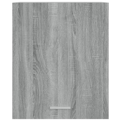 vidaXL Hanging Cabinet Lyon Grey Sonoma 50x31x60 cm Engineered Wood 4