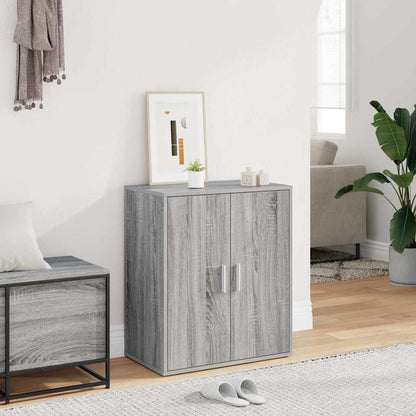 Shoe Cabinet Engineered Wood Width 60 cm Shoe Cabinet with Door Grey sonoma 70 cm