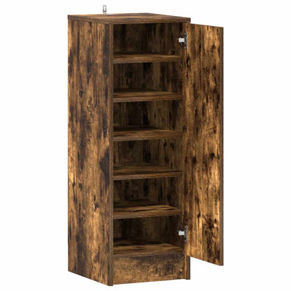 vidaXL Shoe cabinets 32 x 35 x 92 cm Smoked Oak 5
