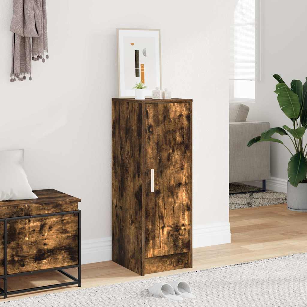 vidaXL Shoe cabinets 32 x 35 x 92 cm Smoked Oak 1