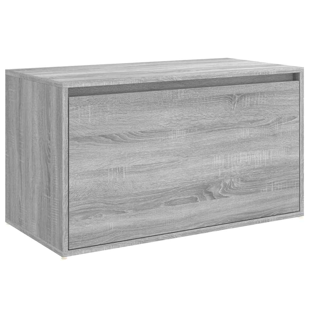 vidaXL Hall Bench 80x40x45 cm Grey Sonoma Engineered Wood 2