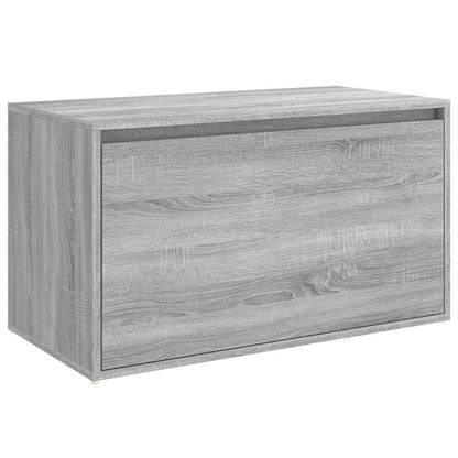 vidaXL Hall Bench 80x40x45 cm Grey Sonoma Engineered Wood 2