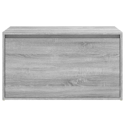 vidaXL Hall Bench 80x40x45 cm Grey Sonoma Engineered Wood 6