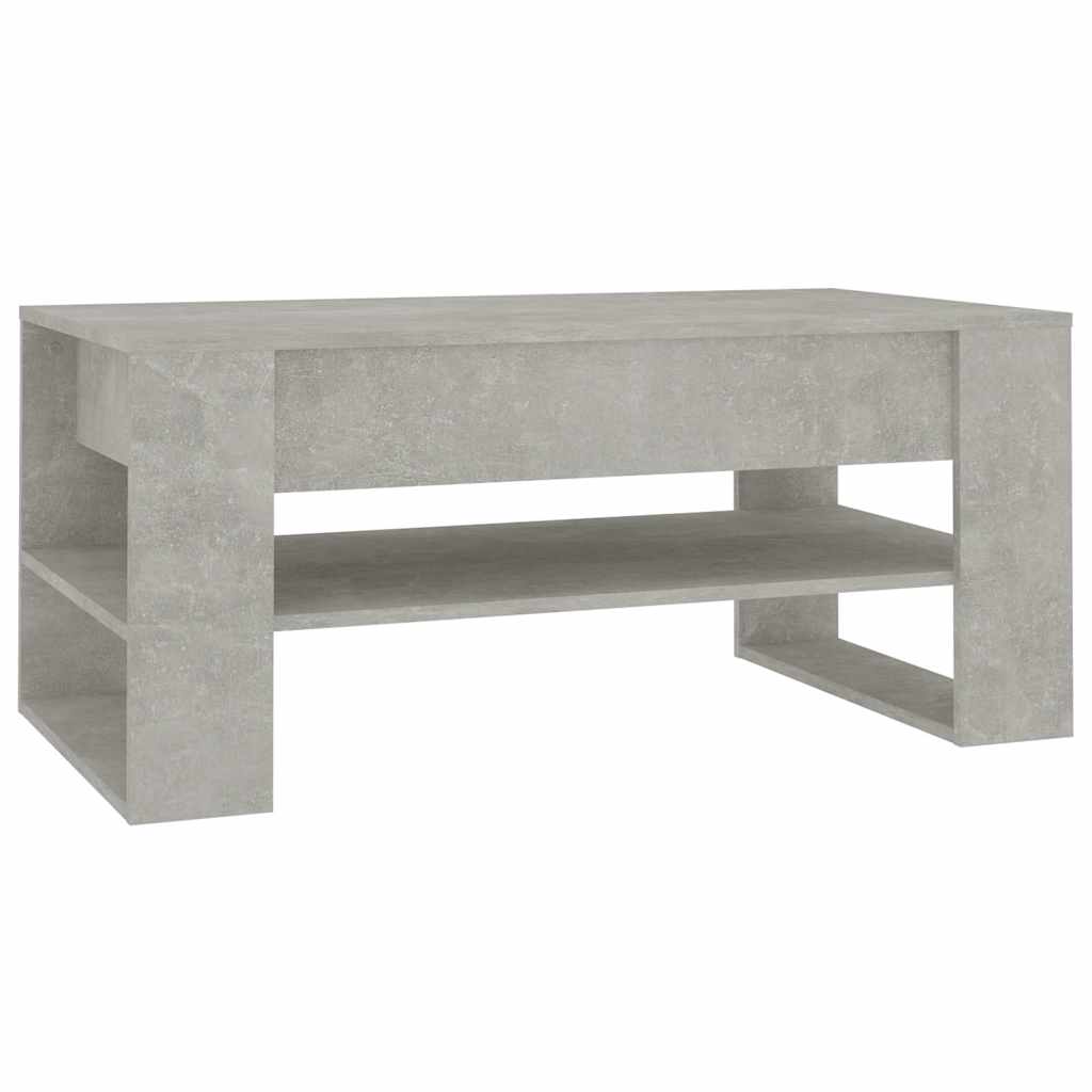 vidaXL Coffee Table | Concrete grey | Engineered wood | Medium | Coffee Table 2