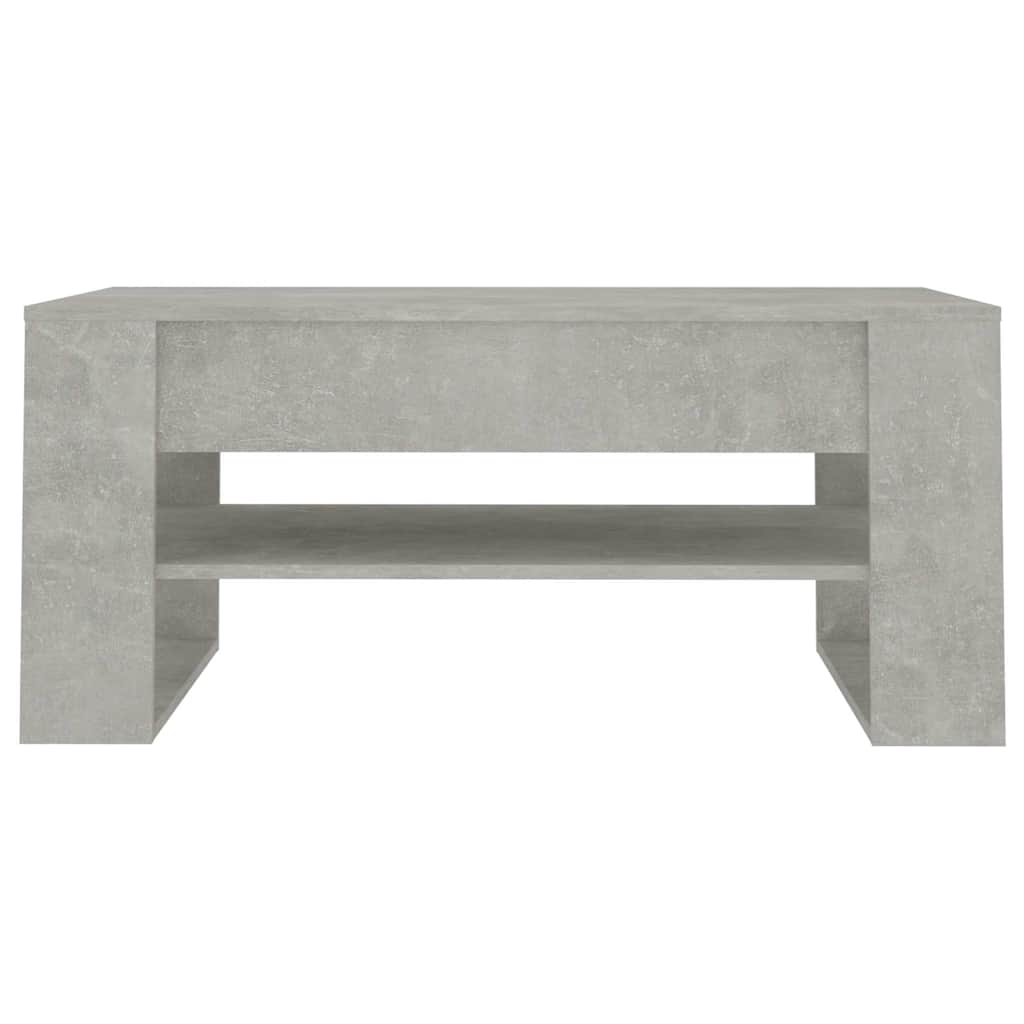 vidaXL Coffee Table | Concrete grey | Engineered wood | Medium | Coffee Table 3