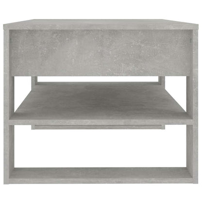 vidaXL Coffee Table | Concrete grey | Engineered wood | Medium | Coffee Table 4