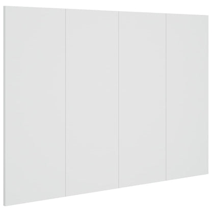 811025 vidaXL Bed Headboard White 120x1,5x80 cm Engineered Wood 2