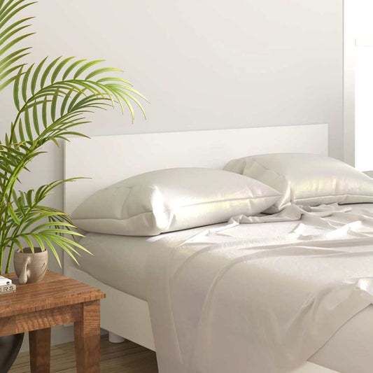 811034 vidaXL Bed Headboard White 160x1,5x80 cm Engineered Wood 1