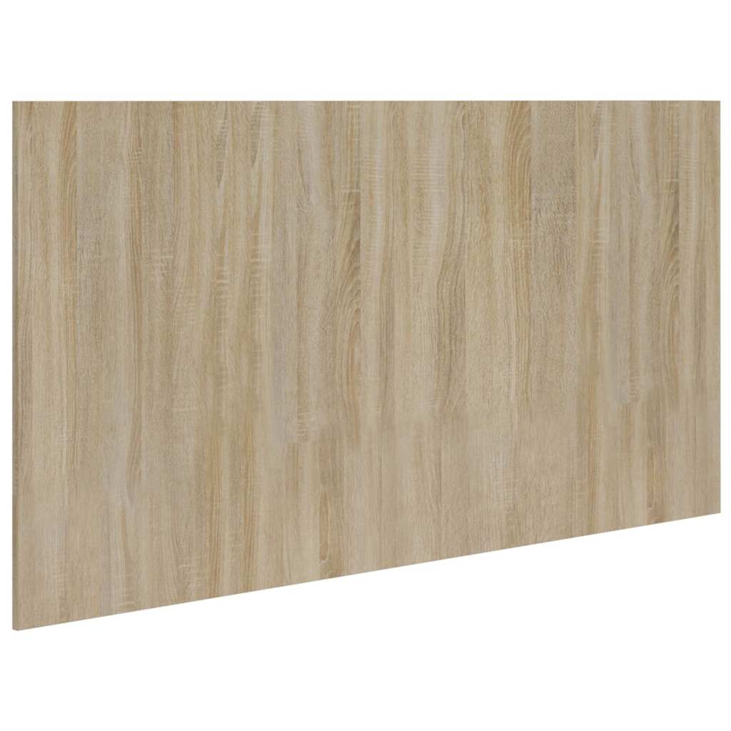 811037 vidaXL Bed Headboard Sonoma Oak 160x1,5x80 cm Engineered Wood 2