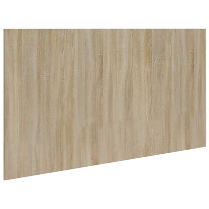 811037 vidaXL Bed Headboard Sonoma Oak 160x1,5x80 cm Engineered Wood 2