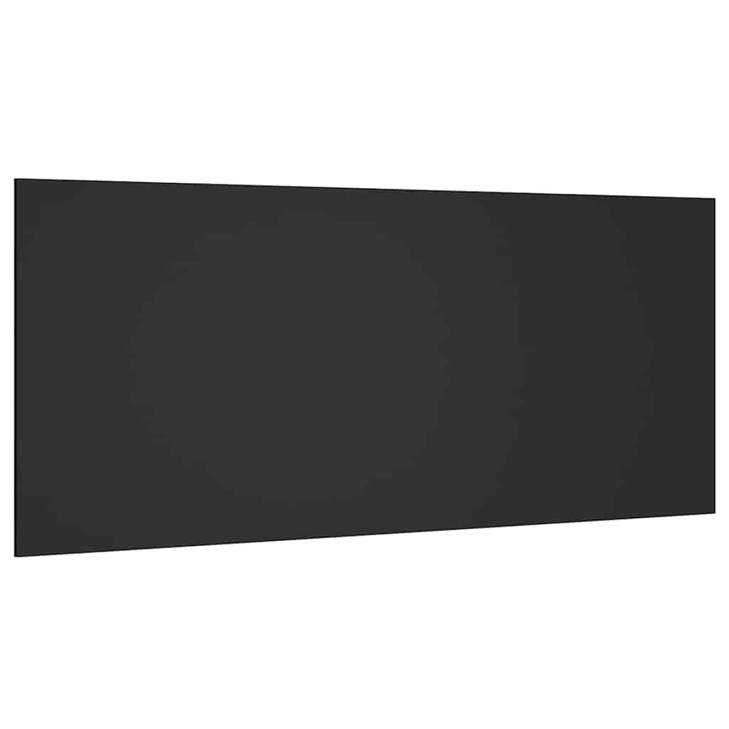 811044 vidaXL Bed Headboard Black 200x1,5x80 cm Engineered Wood 2